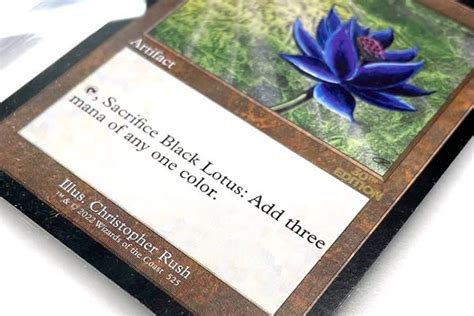 The Magic 30th Black Lotus: A Symbol of Magic's Unyielding Popularity